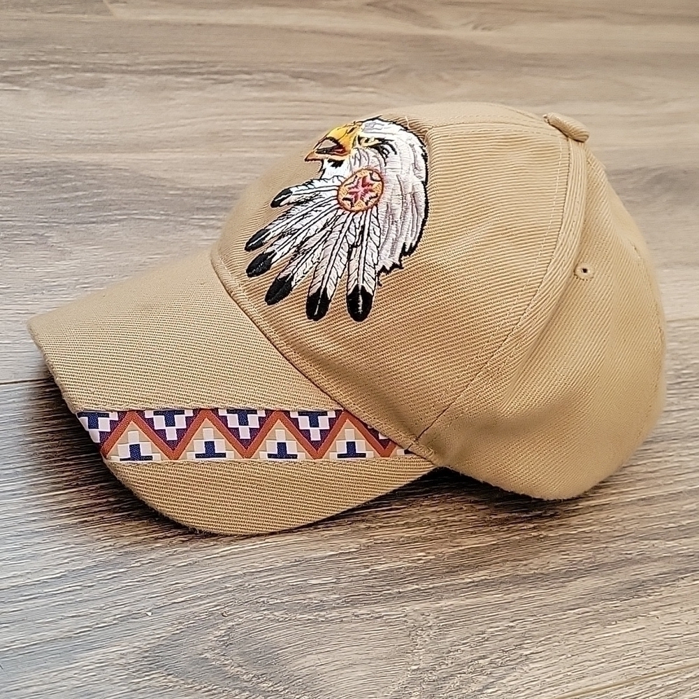 Golden Lion Native Pride Eagle Hat - Picture 2 of 9
